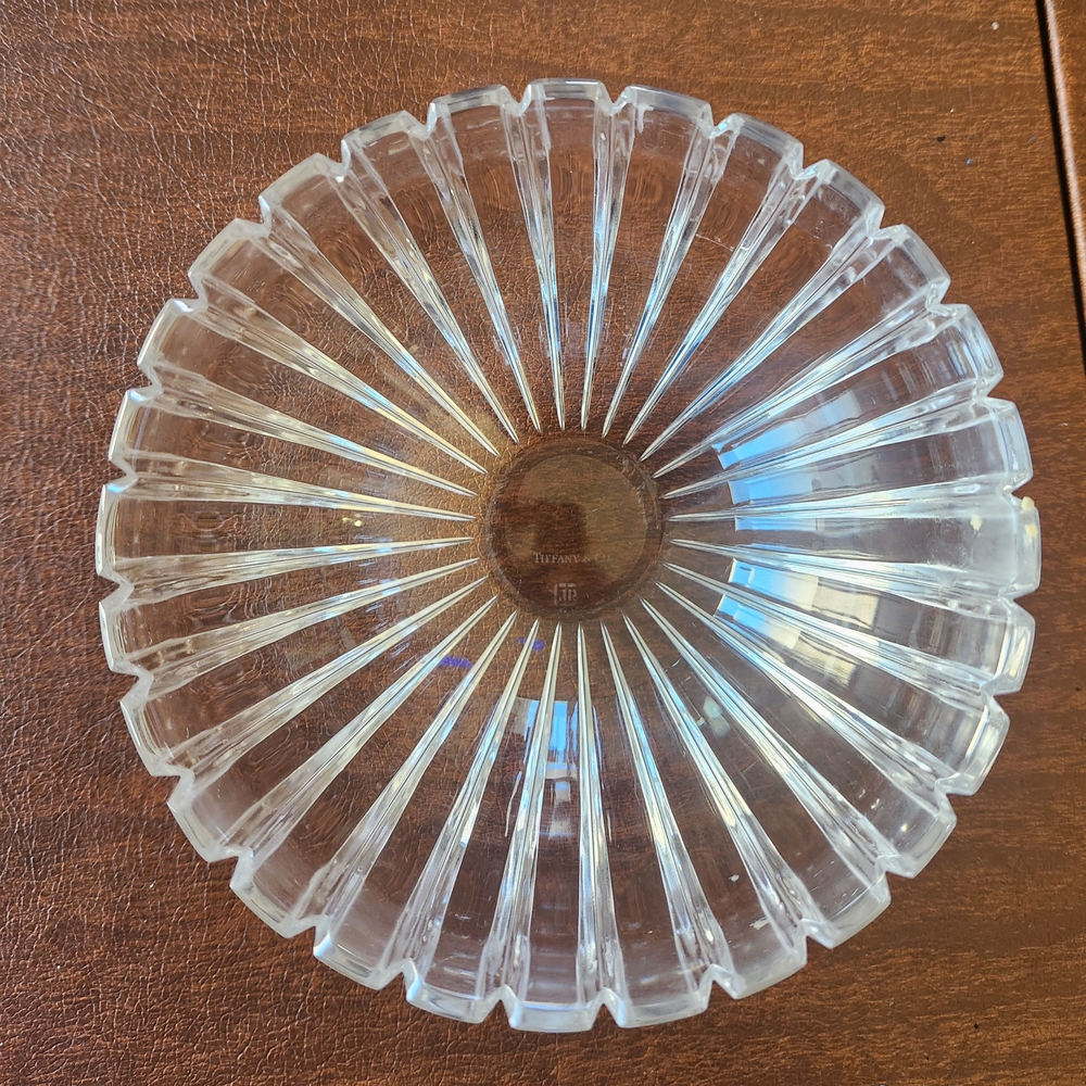 Tiffany & Co. Clear Glass Bowl
